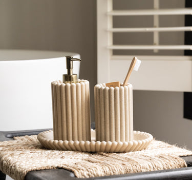 Tray Stripes Polyresin - Things I Like Things I Love