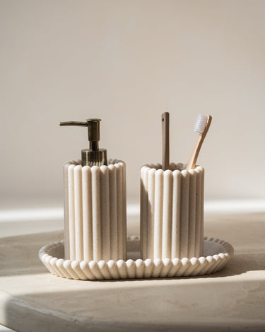 Tray Stripes Polyresin - Things I Like Things I Love