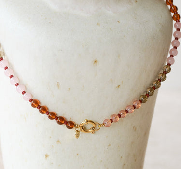Truffle Punch Necklace Gold Multi - Things I Like Things I Love