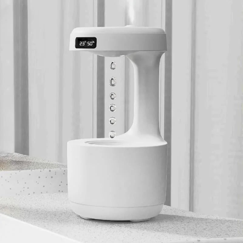 Umidificador Ultrassônico Design Antigravidade para Ambientes Lenogue
