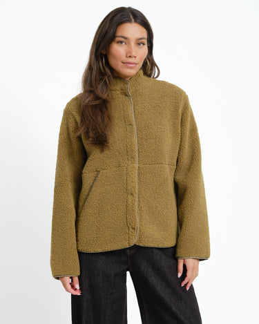 Vera Teddy Jacket Nutria - Things I Like Things I Love