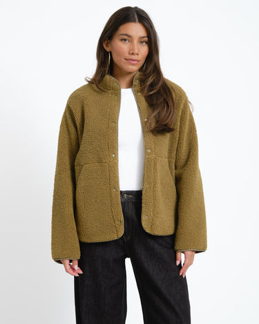 Vera Teddy Jacket Nutria - Things I Like Things I Love