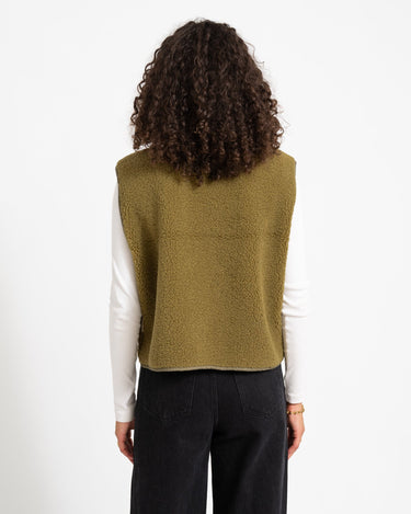 Vera Teddy Vest Nutria - Things I Like Things I Love