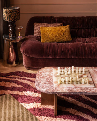 Vloerkleed Fantaisie Bordeaux - Things I Like Things I Love