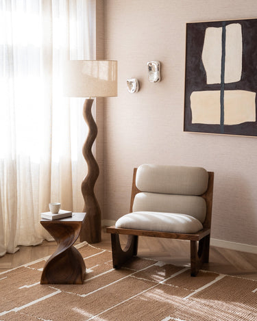 Vloerlamp Mavi Wavy Linnen - Things I Like Things I Love