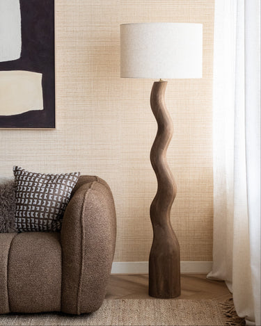 Vloerlamp Mavi Wavy Linnen - Things I Like Things I Love