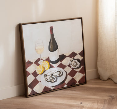 Wall Art Oysters And Wine - Things I Like Things I Love