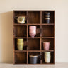 Wandkast Cups Hout Bruin - Things I Like Things I Love