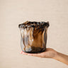 Waxinelichthouder Myron Glas Bruin - Things I Like Things I Love