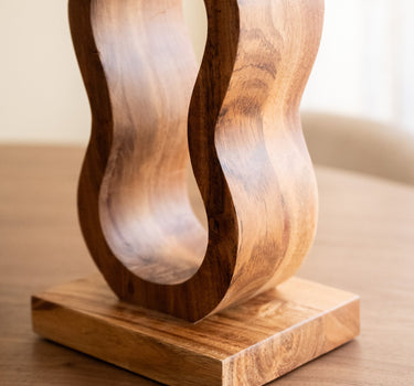 Wine Rack Edolo Brown Wood - Things I Like Things I Love