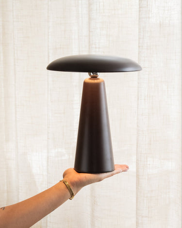 Wireless Table Lamp Modo Chocolate Brown - Things I Like Things I Love