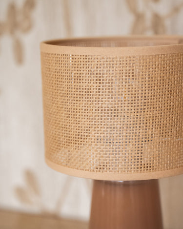 Wireless Table Lamp Rattan - Things I Like Things I Love