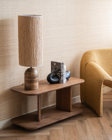 X - Large Table Lamp Gada Wood - Things I Like Things I Love