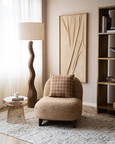 X-Large Wall Art Veck Beige - Things I Like Things I Love