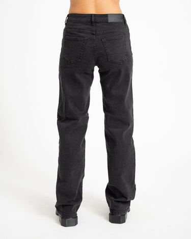 Yolanda Wide Leg Straight Black - Things I Like Things I Love