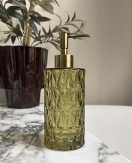 Zeepdispenser Pear Glas Groen - Things I Like Things I Love